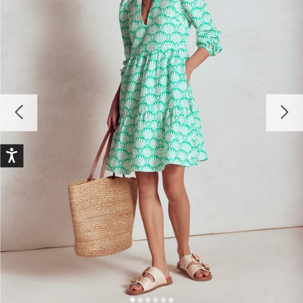 Boden Esme Linen dress